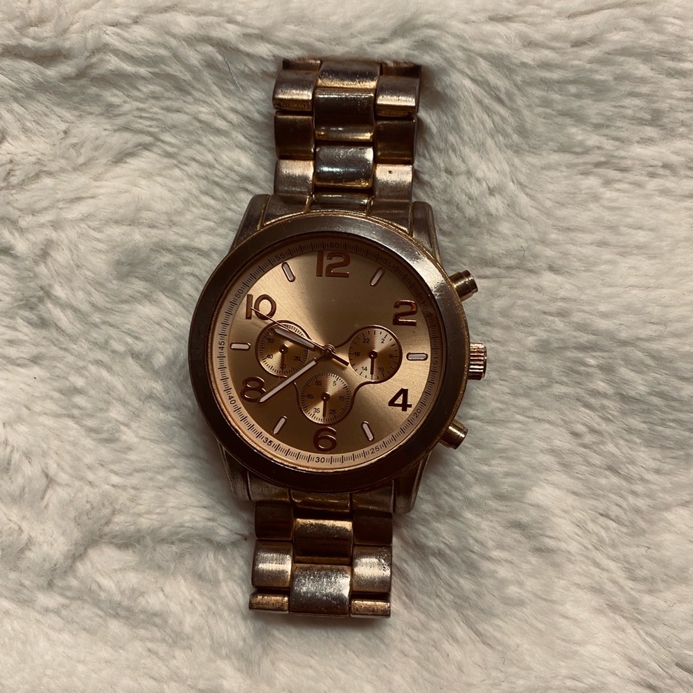 Aldo rose Gold stainless steel Unisex watch